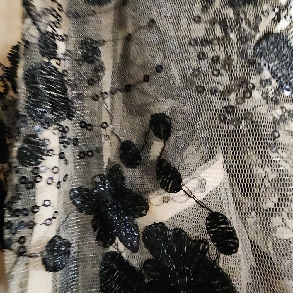 Buddy Love Black Floral Lace Dress - Picture 3 of 7